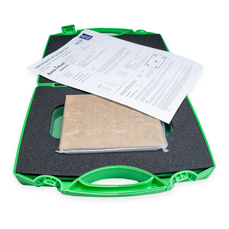 Brinell Test Block Boxed and Certificate