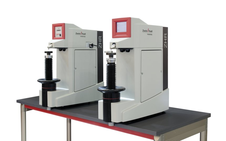 Hardness Testing Machines ZHR Touch Screen on the table